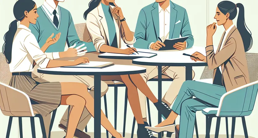 Des personnes en réunion dans un espace de coworking