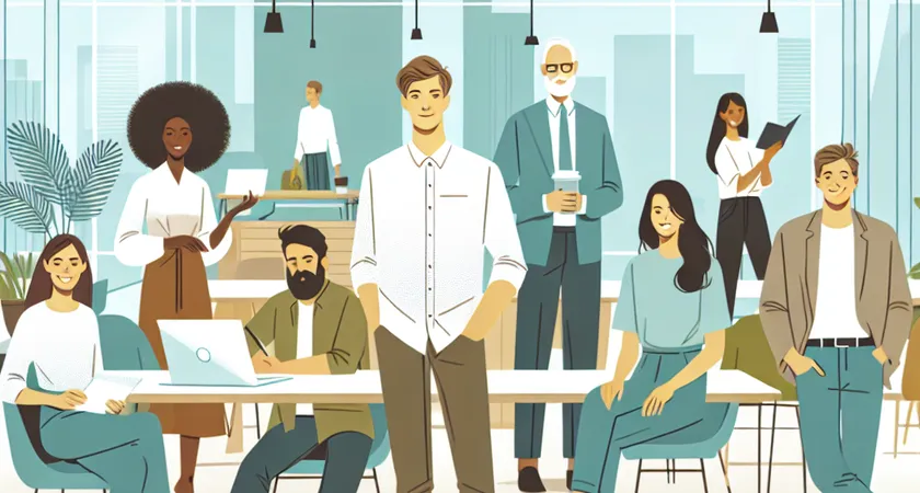 Des personnes en réunion dans un espace de coworking