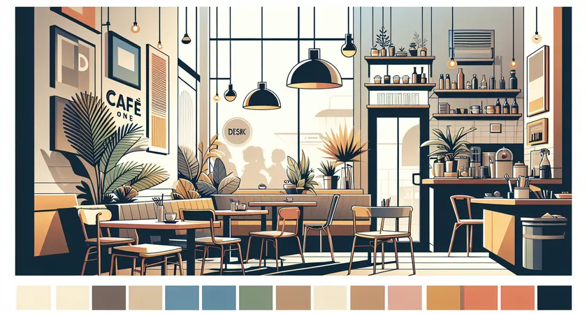 Un café sur un bureau