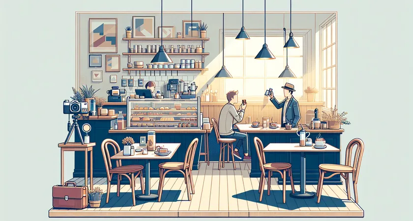 Un café sur un bureau