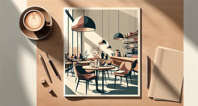 Un café sur un bureau