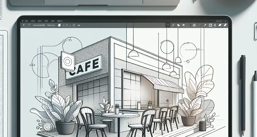 Un café sur un bureau