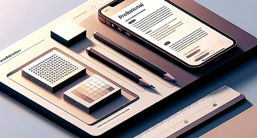 Un smartphone sur une table