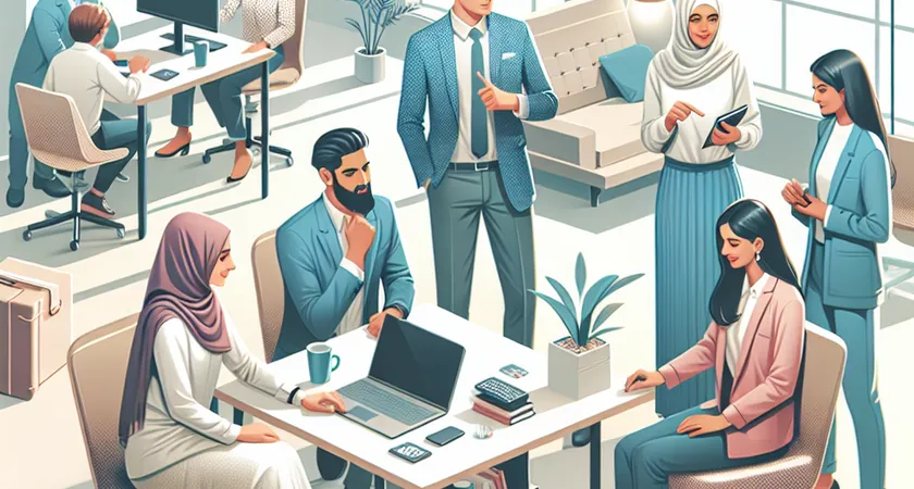 Des personnes en réunion dans un espace de coworking