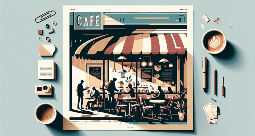 Un café sur un bureau