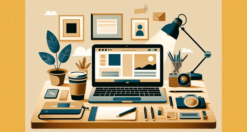 Un ordinateur portable sur une table