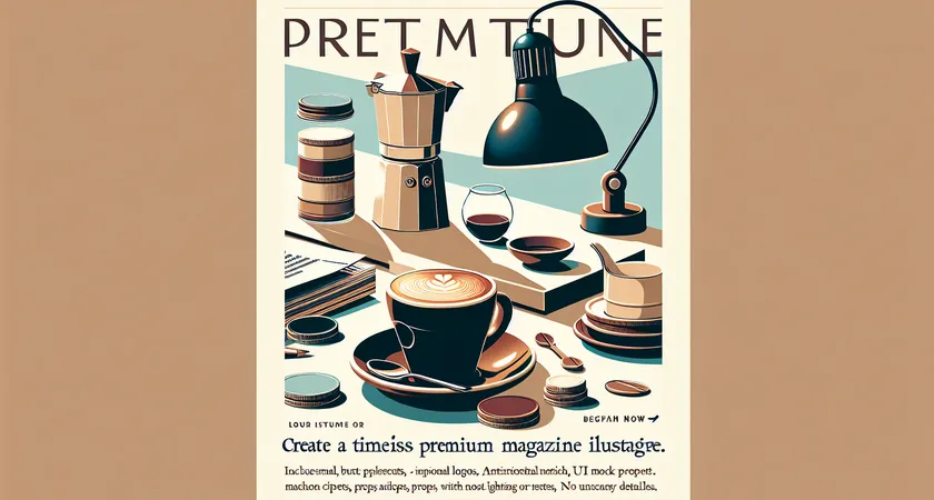 Un café sur un bureau