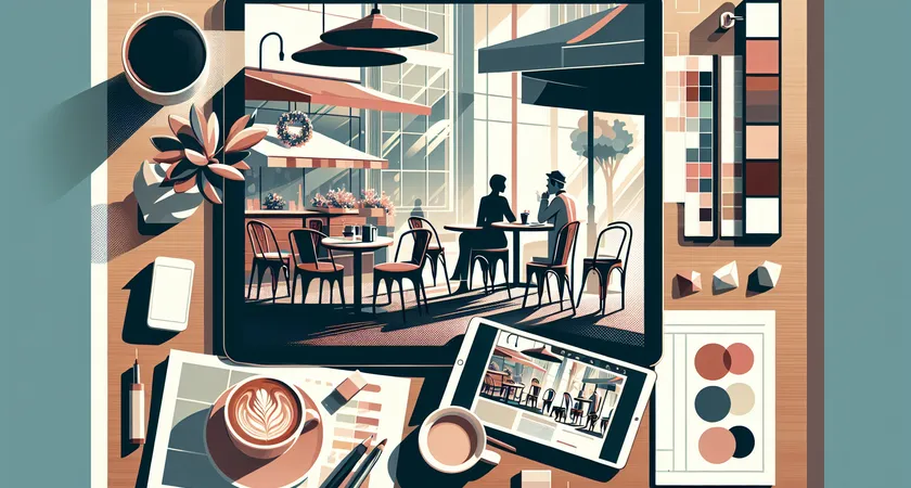 Un café sur un bureau