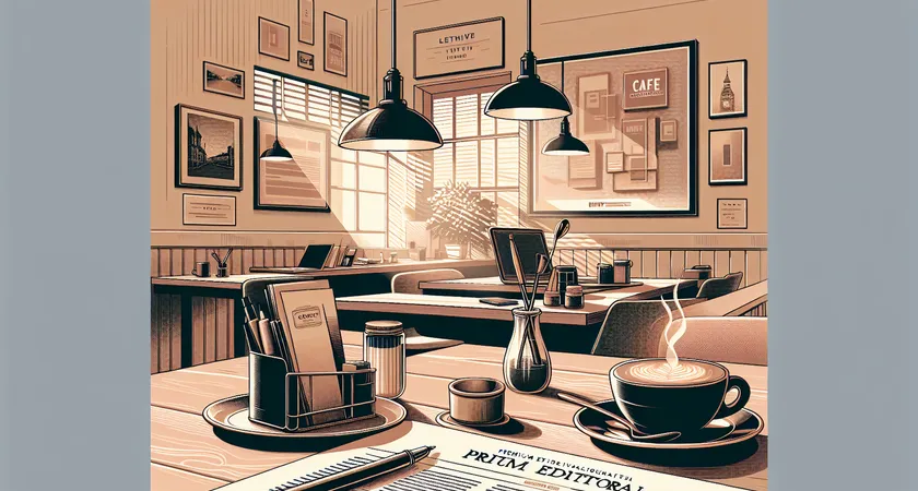 Un café sur un bureau