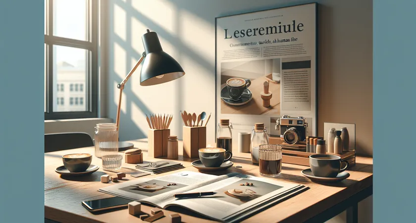 Un café sur un bureau