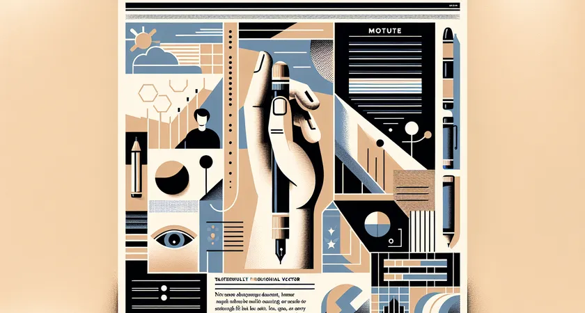 Une main tenant un stylo