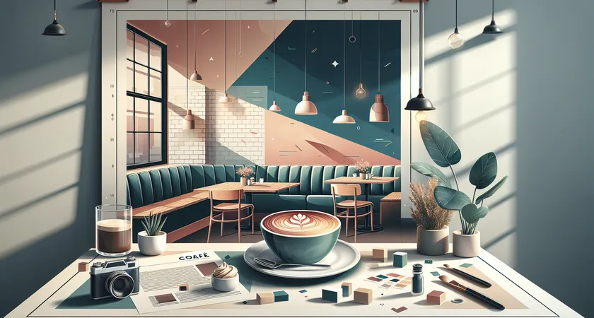 Un café sur un bureau