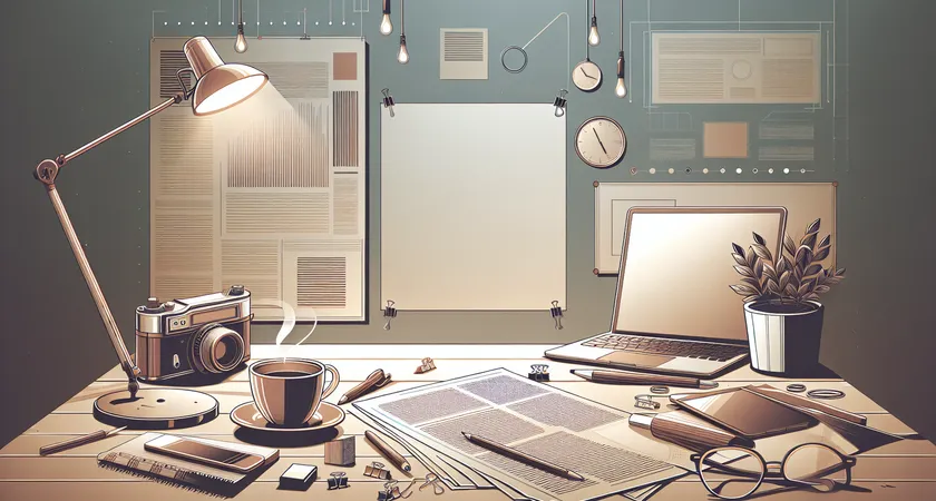 Un café sur un bureau