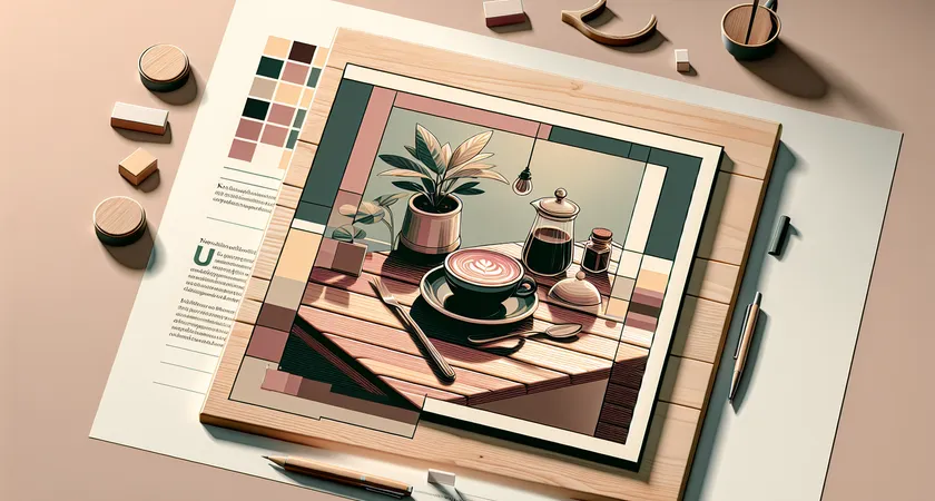 Un café sur un bureau