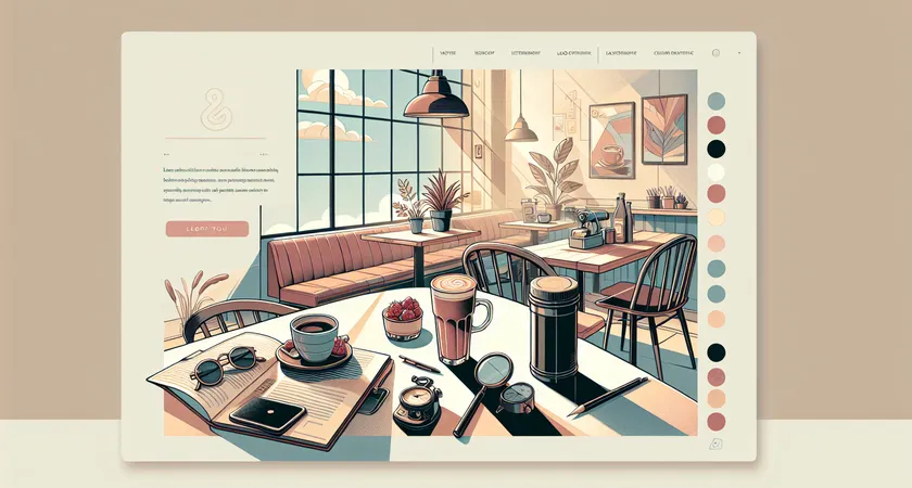 Un café sur un bureau