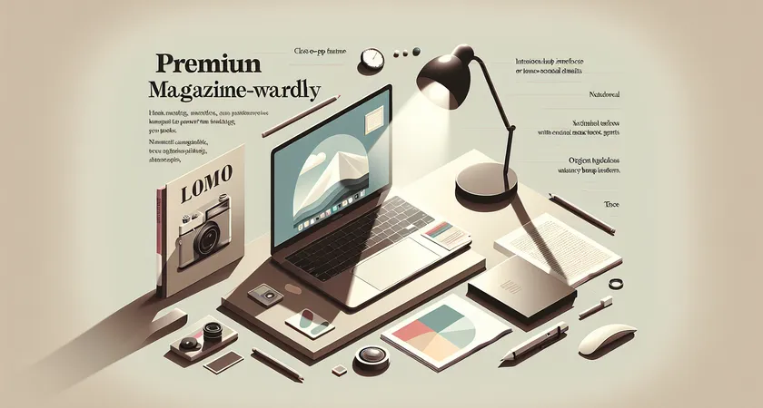 Un ordinateur portable sur un bureau