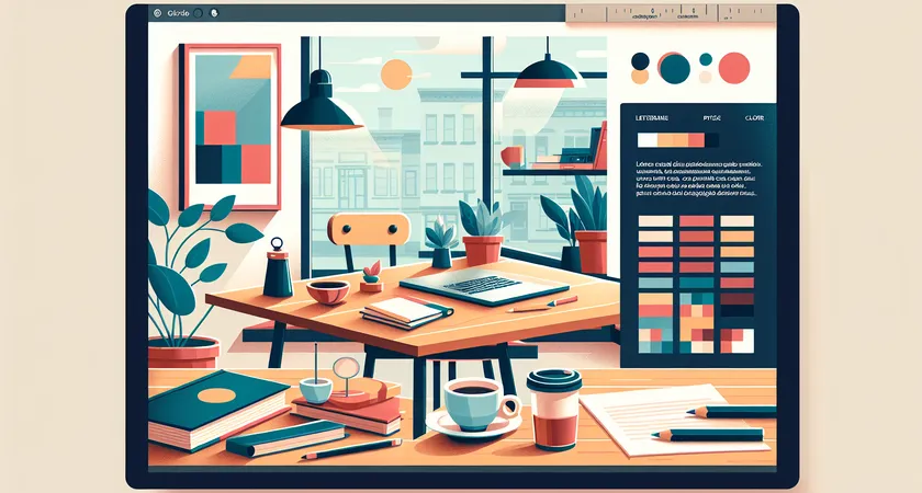 Un café sur un bureau