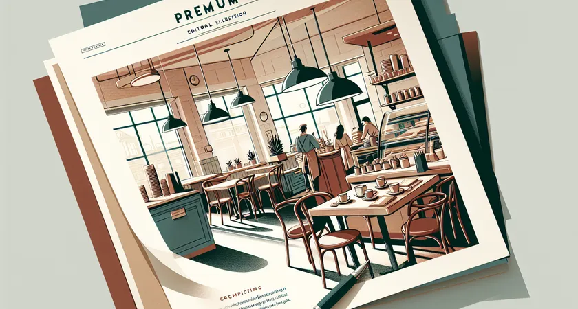 Un café sur un bureau