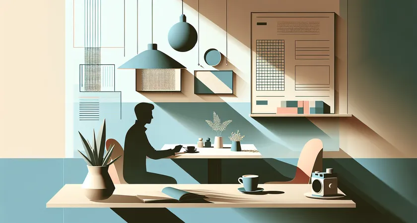 Un café sur un bureau