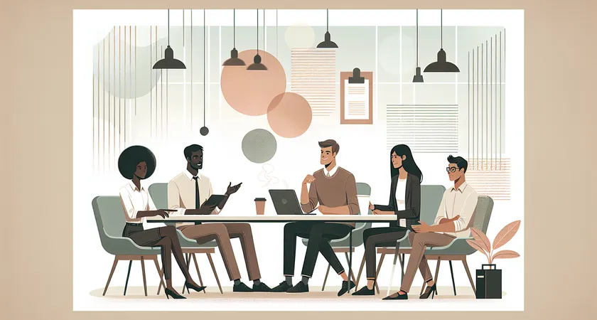 Des personnes en réunion dans un espace de coworking