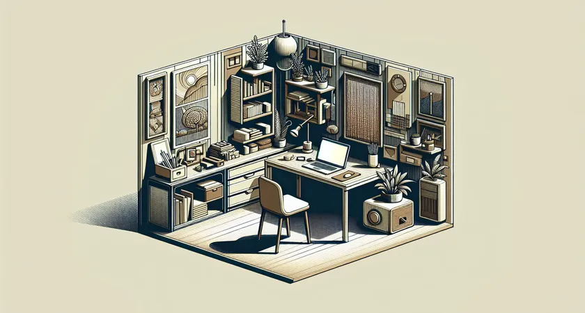 Un ordinateur portable sur un bureau