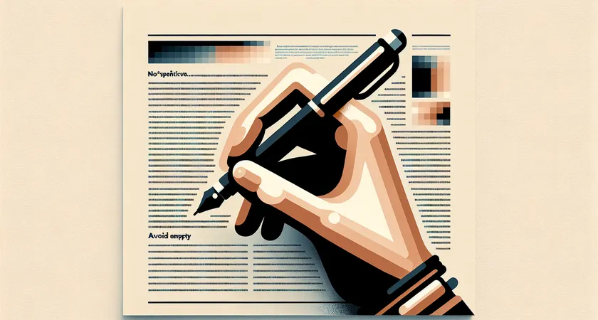 Une main tenant un stylo