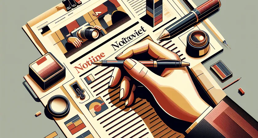 Une main tenant un stylo