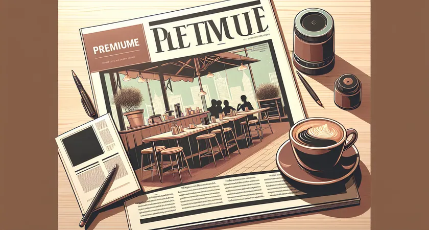 Un café sur un bureau