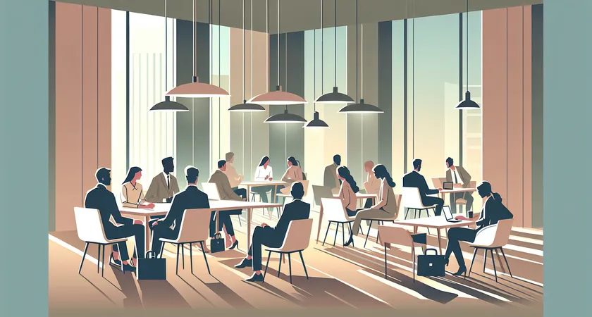 Des personnes en réunion dans un espace de coworking