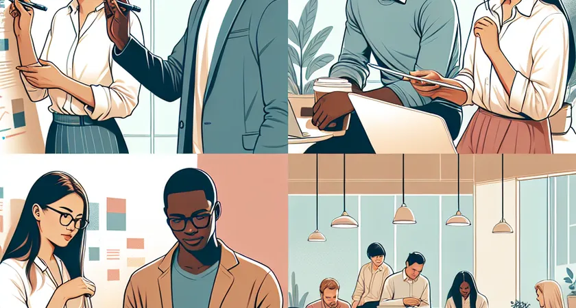 Des personnes en réunion dans un espace de coworking