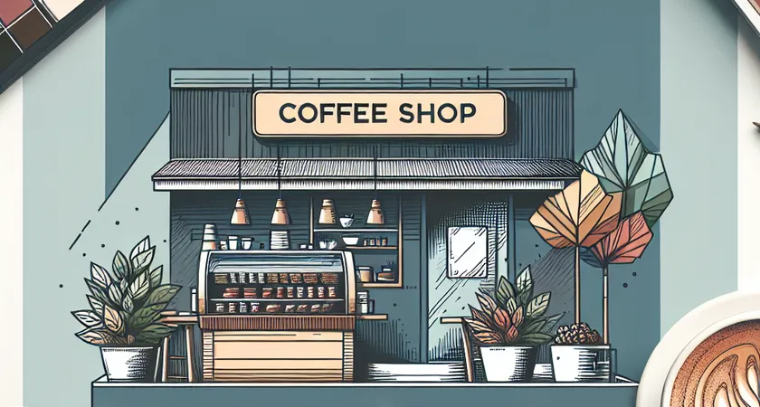 Un café sur un bureau