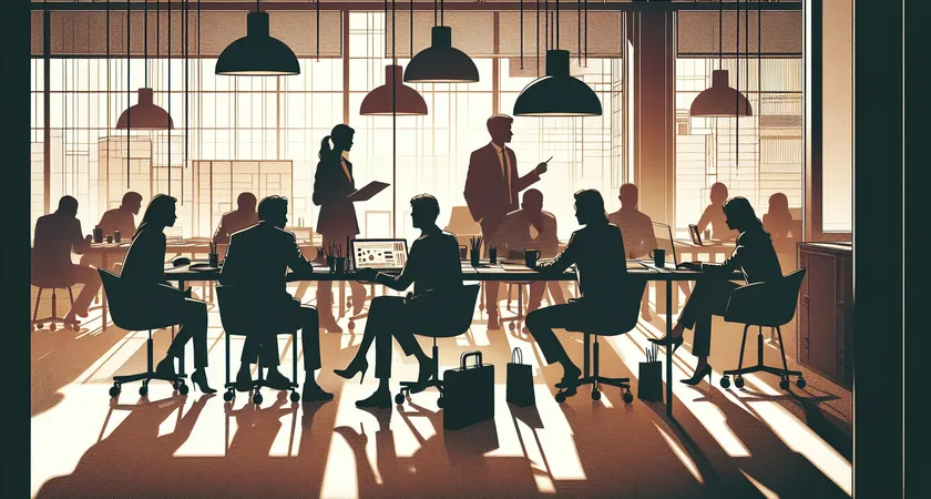 Des personnes en réunion dans un espace de coworking