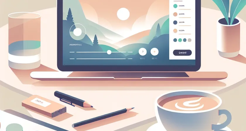 Un café sur un bureau