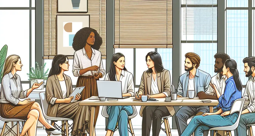 Des personnes en réunion dans un espace de coworking
