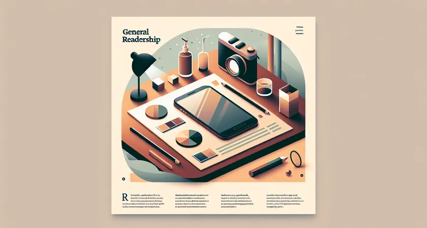 Un smartphone sur une table