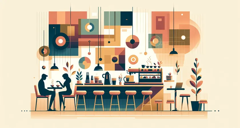 Un café sur un bureau